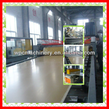 wpc pvc construction board machine